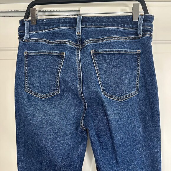 Talbots Barely Boot Jeans in Emma Dark Wash 8 - Picture 9 of 13